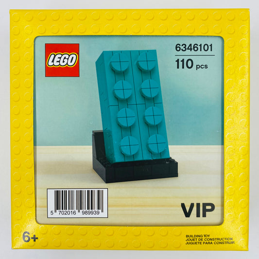 LEGO Buildable 2x4 Teal Brick boxed set (2020) 6346101