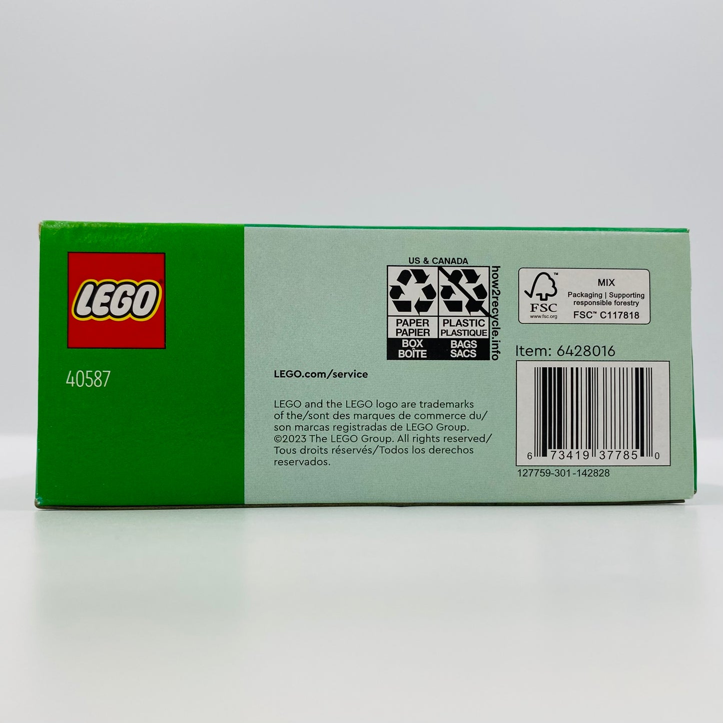 LEGO Easter Basket boxed set (2023) 40587