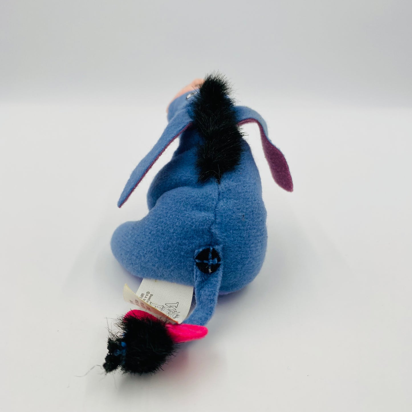 The Many Adventures of Winnie the Pooh Eeyore McDonald's Happy Meal bendable soft toy (2002) loose