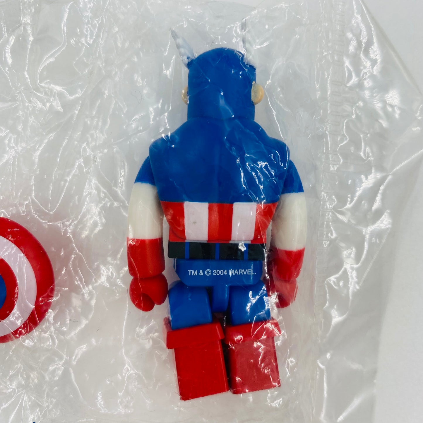 Kubrik Marvel Super Heroes series 4 Captain America bagged 2.5" action figure (2004) Medicom
