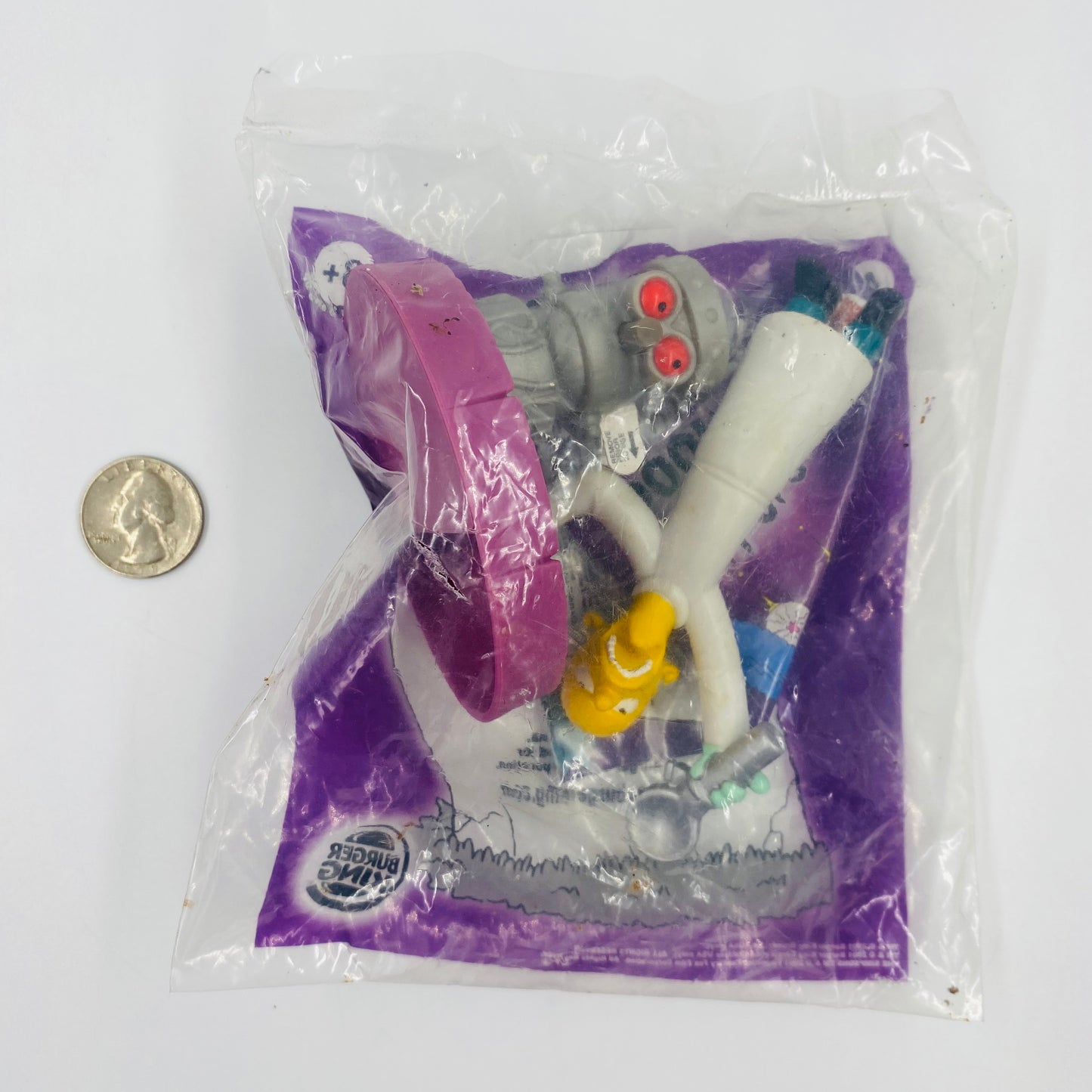 The Simpsons Spooky Light-Ups Mr. Burns Burger King Kids' Meals toy (2001) bagged