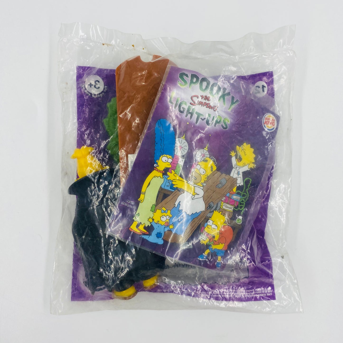 The Simpsons Spooky Light-Ups Grampa Simpson Burger King Kids' Meals toy (2001) bagged