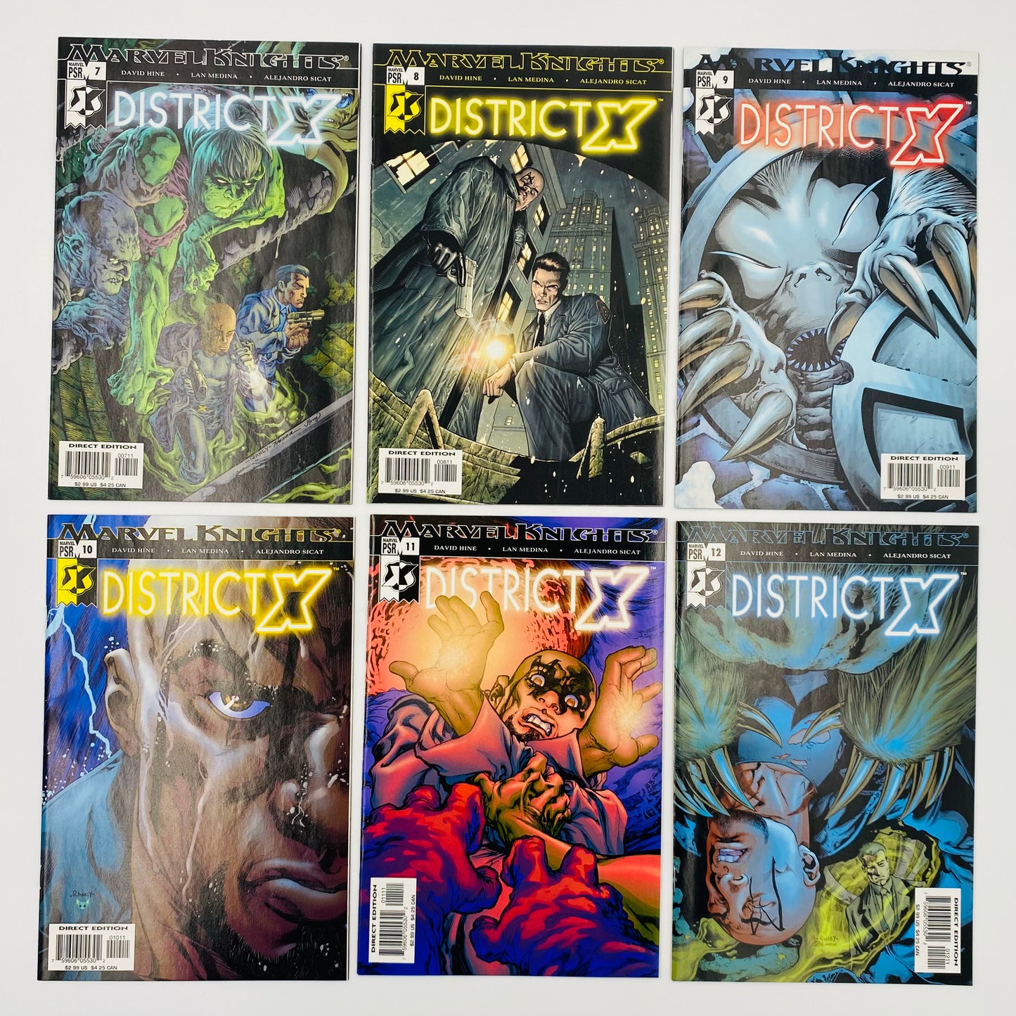 District X #1-14 (2004-2005) Marvel Knights