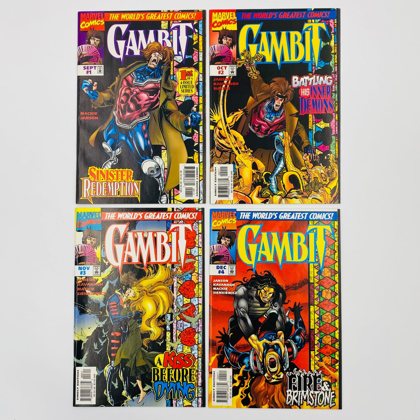 Gambit #1-4 (1997) Marvel