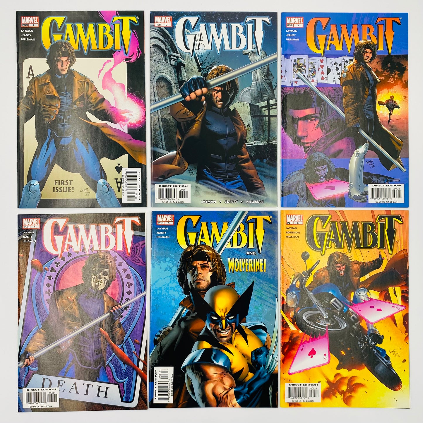 Gambit #1-12 (2004-2005) Marvel