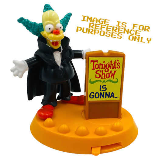 The Simpsons Spooky Light-Ups Krusty Burger King Kids' Meals toy (2001) bagged