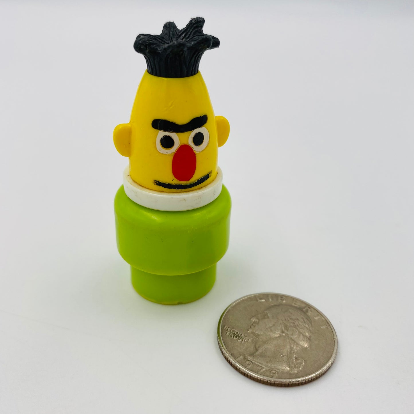 Fisher-Price Little People Sesame Street Bert loose figure (1974) Mattel