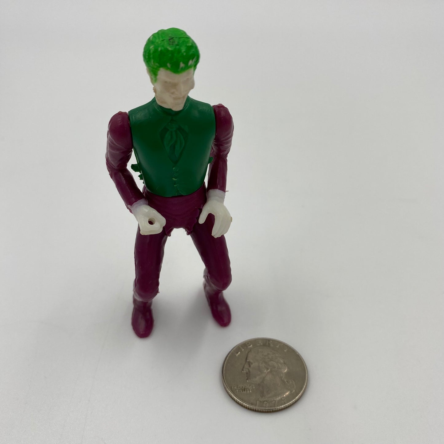 Comic Action Heroes Joker 3.75 loose action figure (1976) Mego