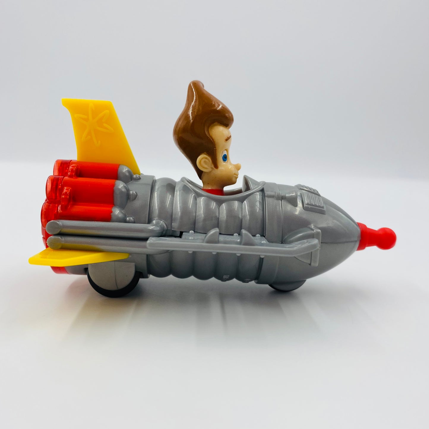 Jimmy Neutron Boy Genius Jimmy in rocket ship Wendy's Kids' Meal toys (2003) loose