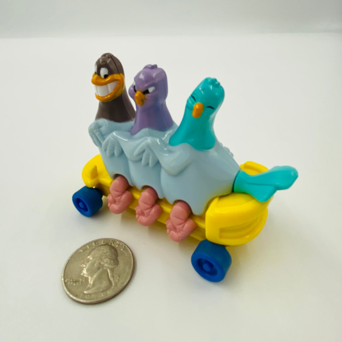 Animaniacs Goodskate Goodfeathers McDonald's Happy Meal toy (1993) loose