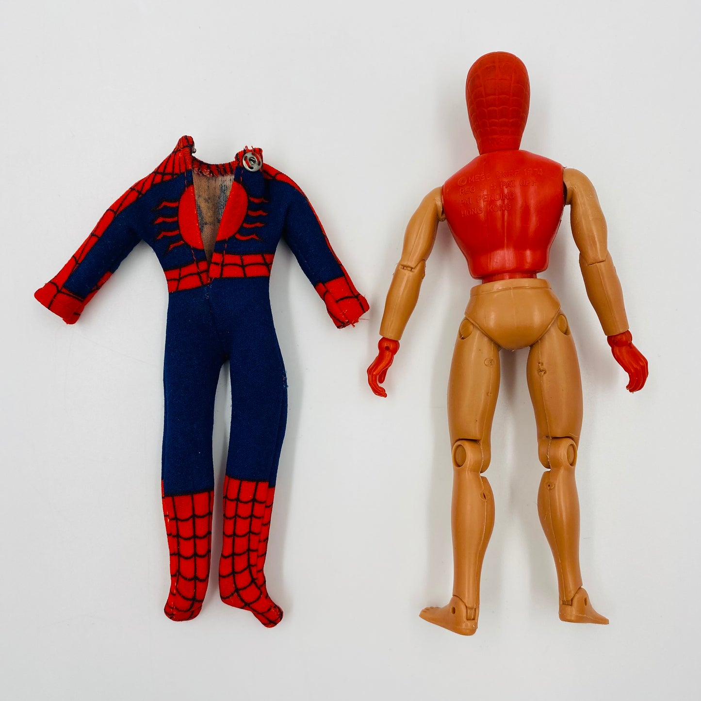 World’s Greatest Super Heroes! Spider-Man loose 8” action figure (1974) Mego