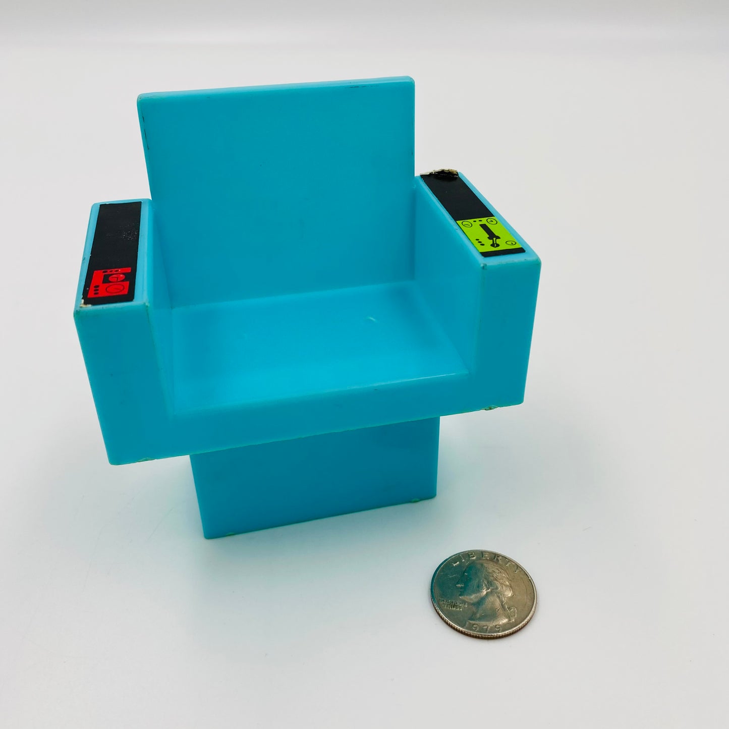 Star Trek: U.S.S. Enterprise Action Playset blue Captains Chair (1974) Mego