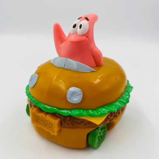 The SpongeBob SquarePants Movie Patrick's Pattie Wagon Ride Burger King Kids' Meals toy (2004) loose
