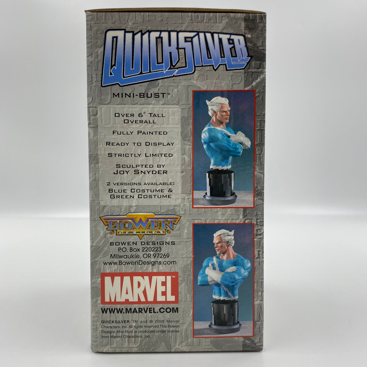Quicksilver Marvel mini-bust (2005) Bowen Designs