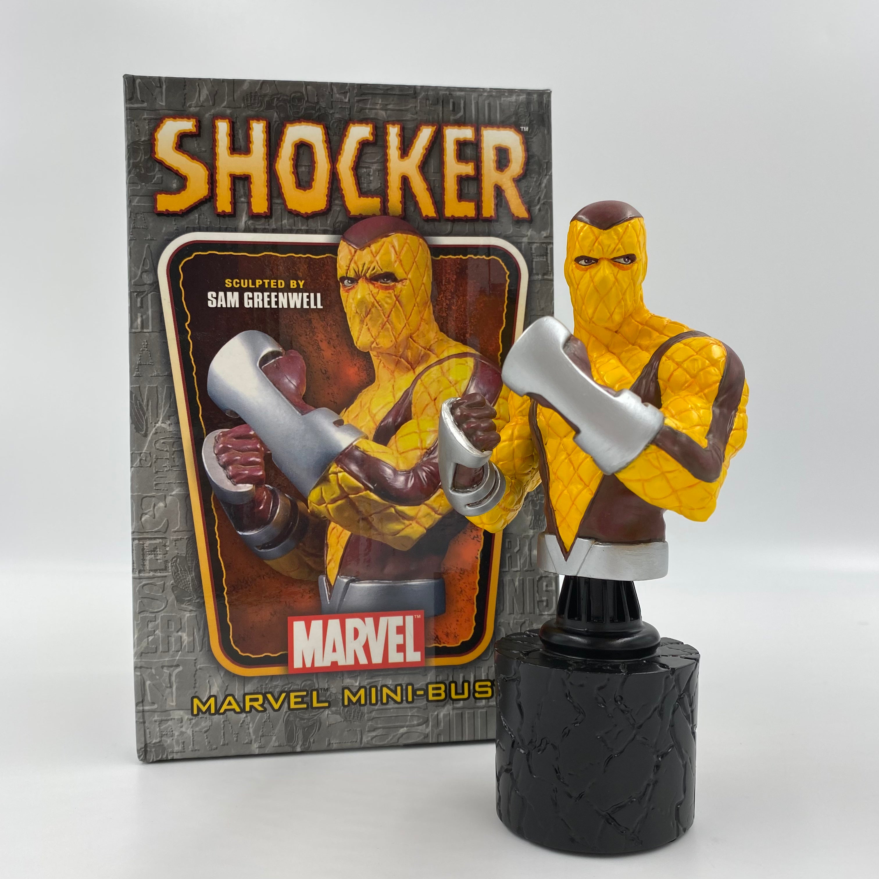 Shocker Marvel mini-bust (2006) Bowen Designs – Mom and Pop Shocker Marvel mini-bust (2006) Bowen Designs – Mom and Pop