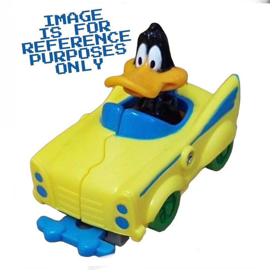 Looney Tunes Quack-Up Cars Daffy Splittin' Sportster McDonald's Happy Meal toy (1992) bagged