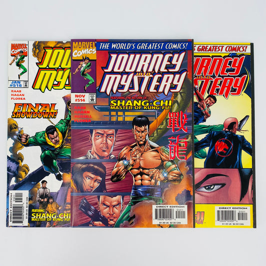 Journey into Mystery #514-516 featuring Shang-Chi Master of Kung-Fu! (1997/98) Marvel