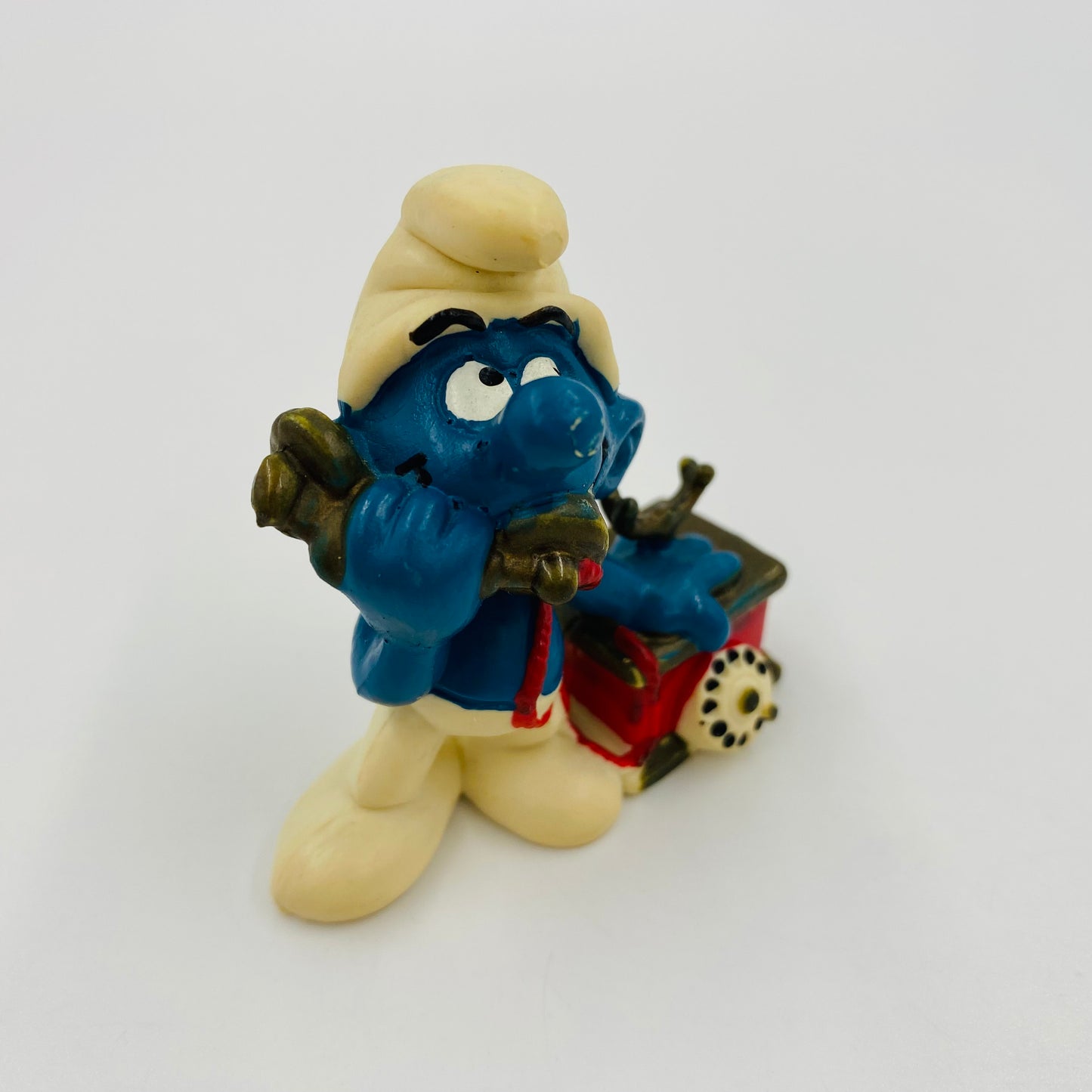 Smurfs: Telephone Smurf 20062b (1980) Schleich