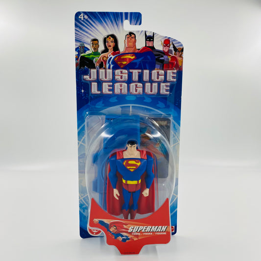 Justice League Superman carded 5" action figure (2002) Mattel