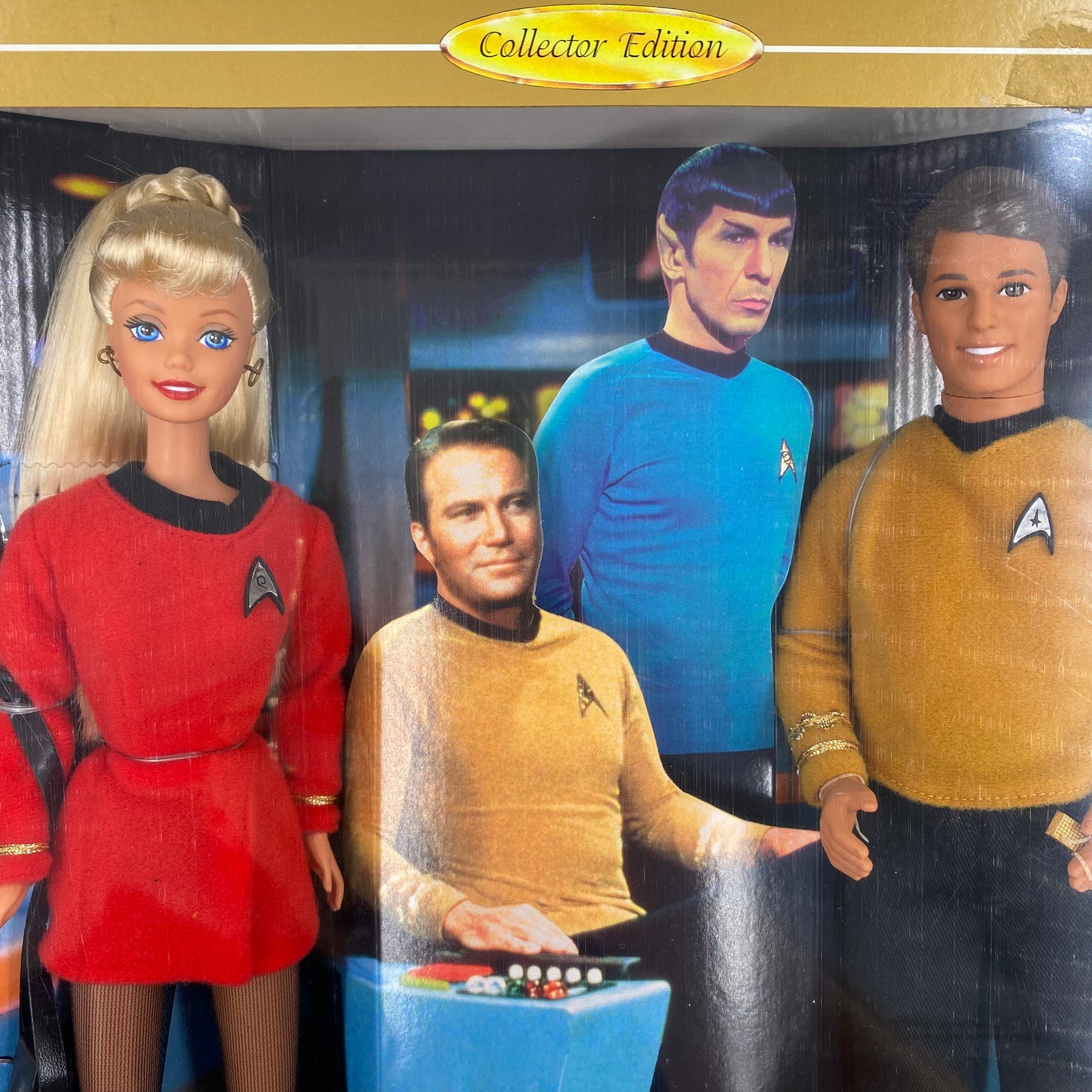 Barbie & Ken Star Trek boxed 12" doll gift set (1996) Mattel