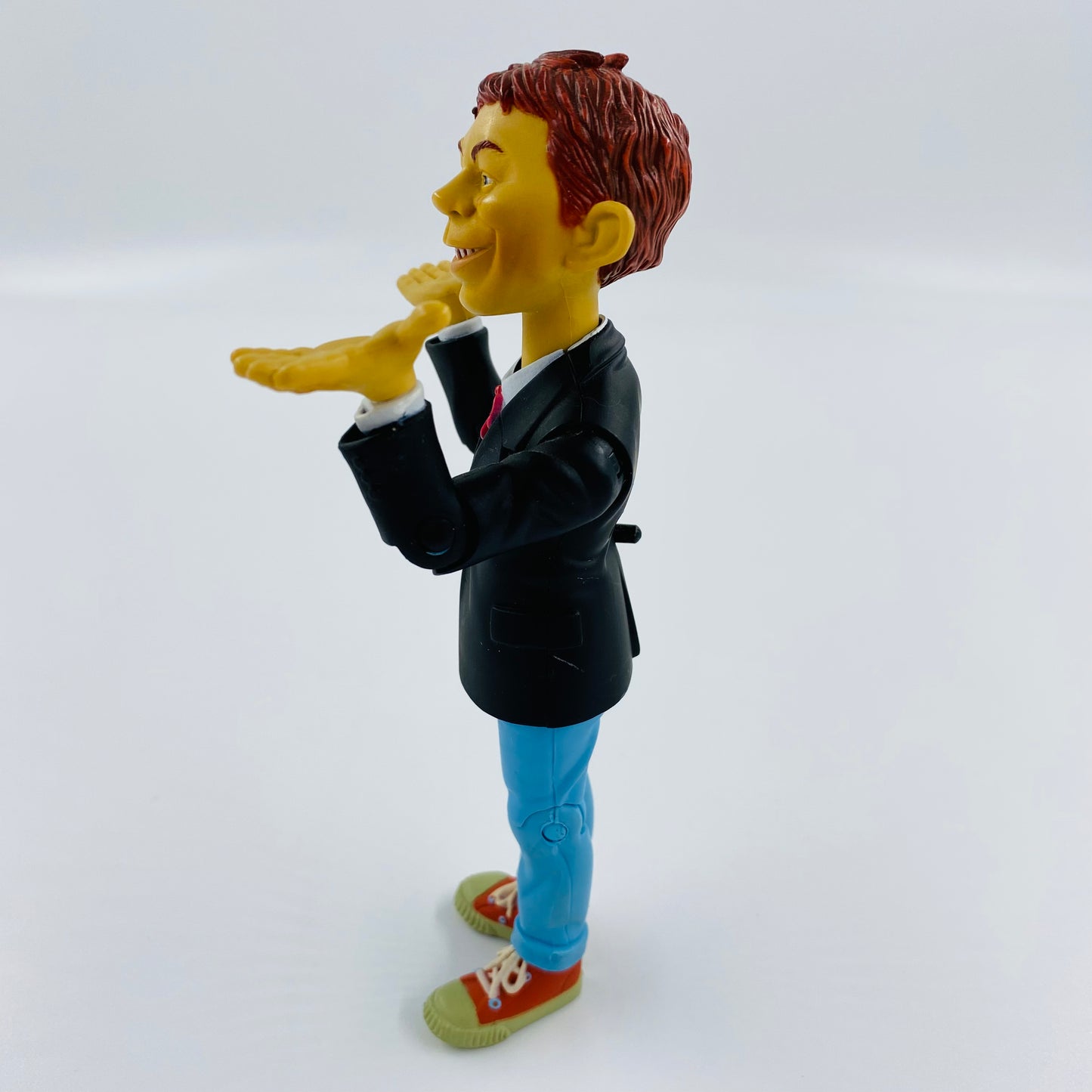 MAD Alfred E. Neuman (black jacket) loose 6" action figure (1998) DC Direct
