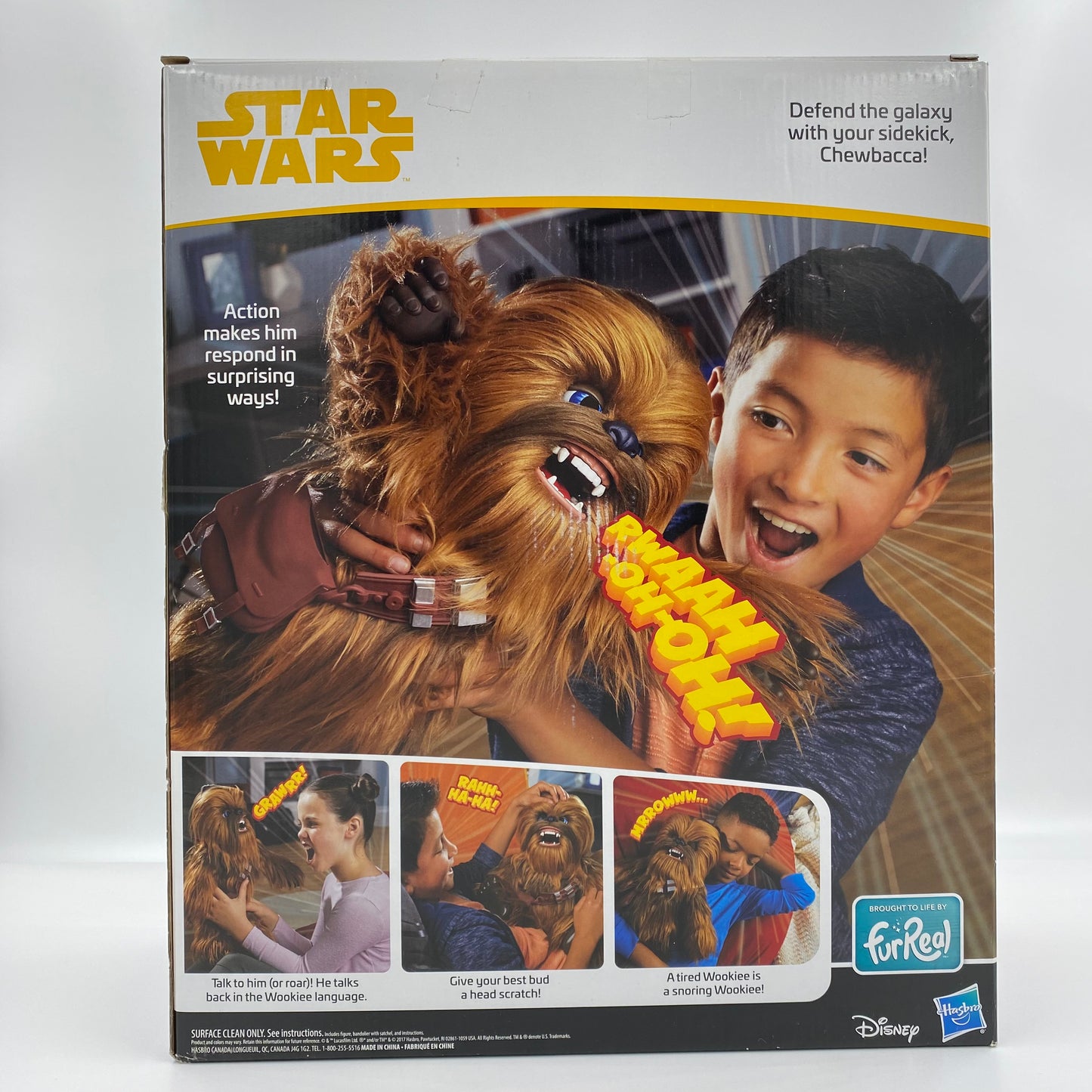 Star Wars Ultimate Co-Pilot Chewie Interactive plush toy (2018) Hasbro