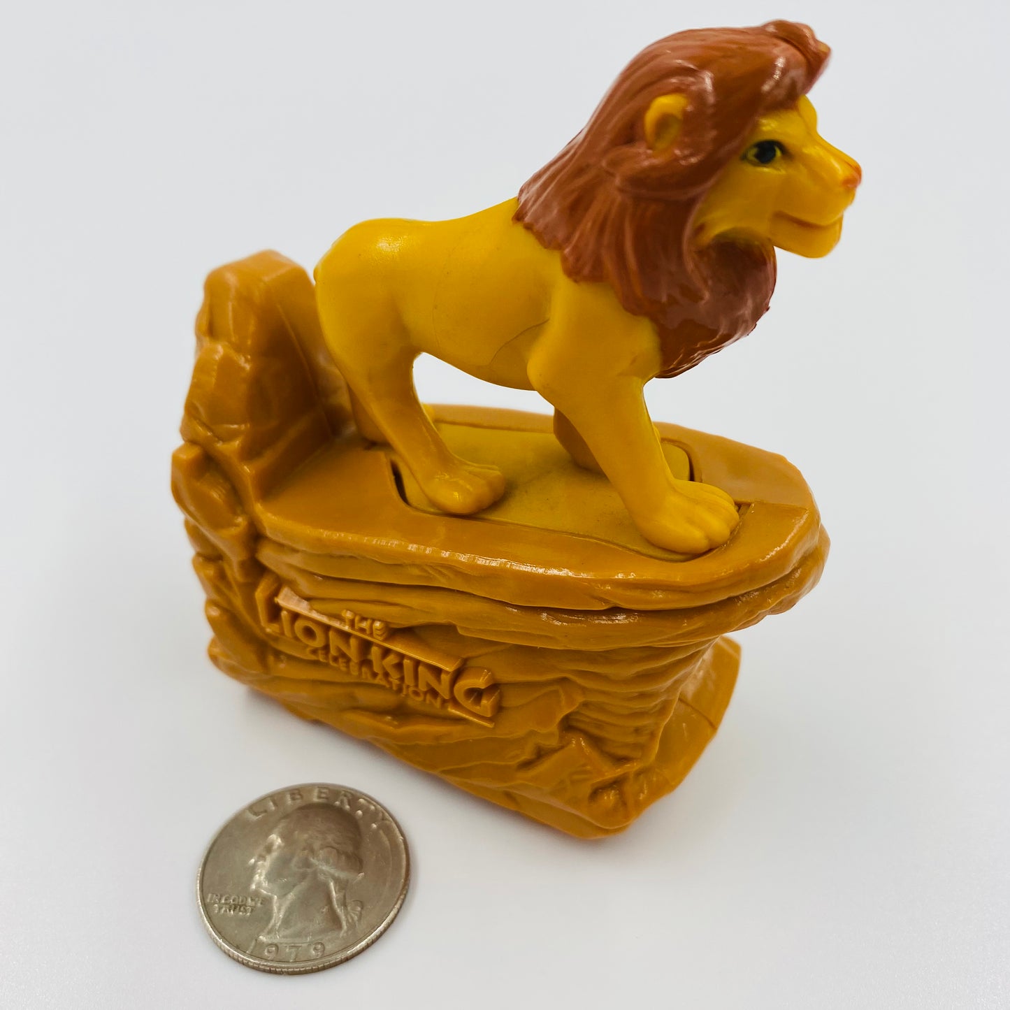Disneyland Adventures 40th Anniversary Lion King Simba viewfinder McDonald's Happy Meal toy (1995) loose