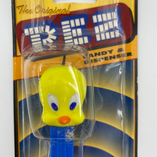Looney Tunes Tweety Bird PEZ dispenser on Warner Bros. Stores exclusive card (1990’s) carded