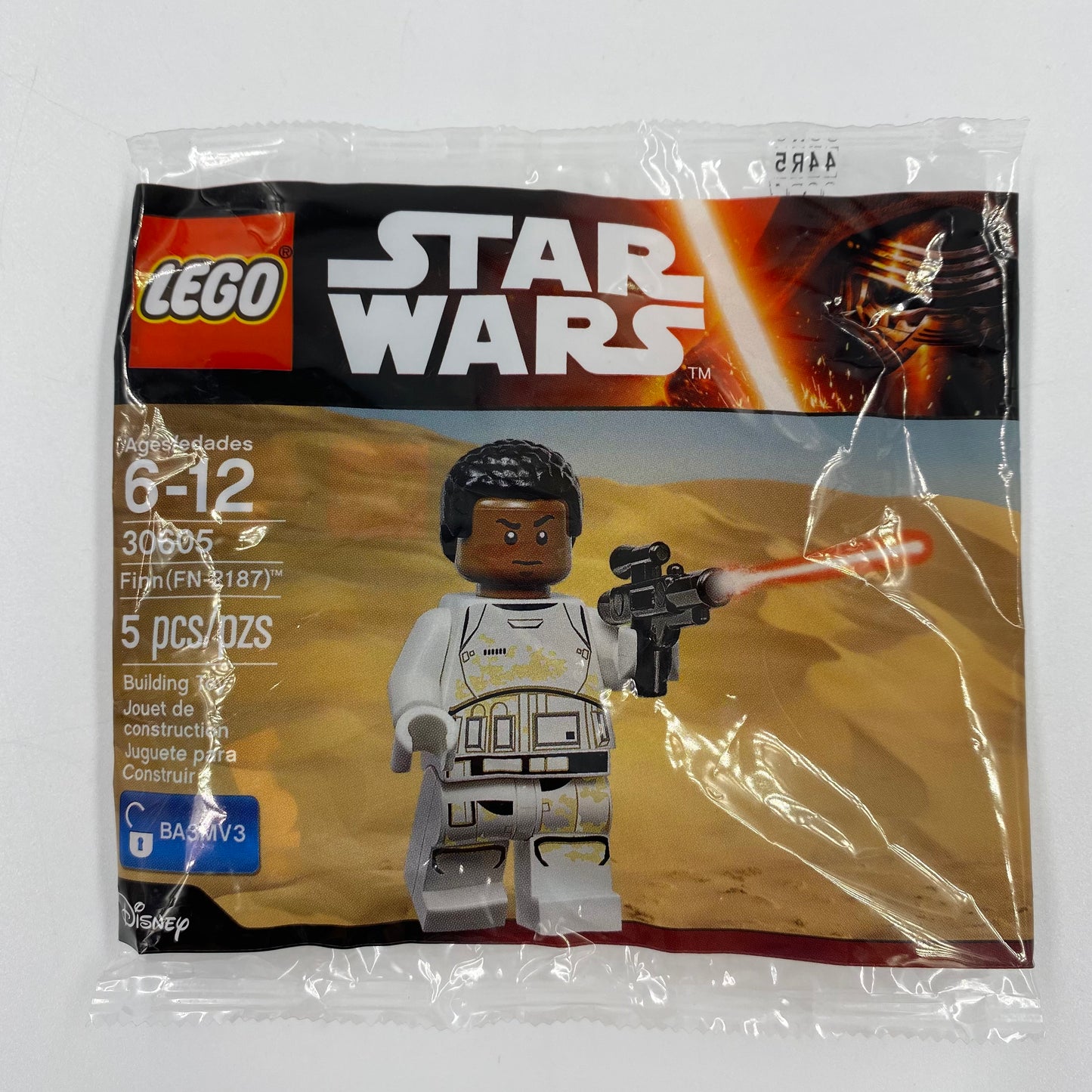 LEGO Star Wars Finn (FN-2187) bagged mini figure (2016) 30605