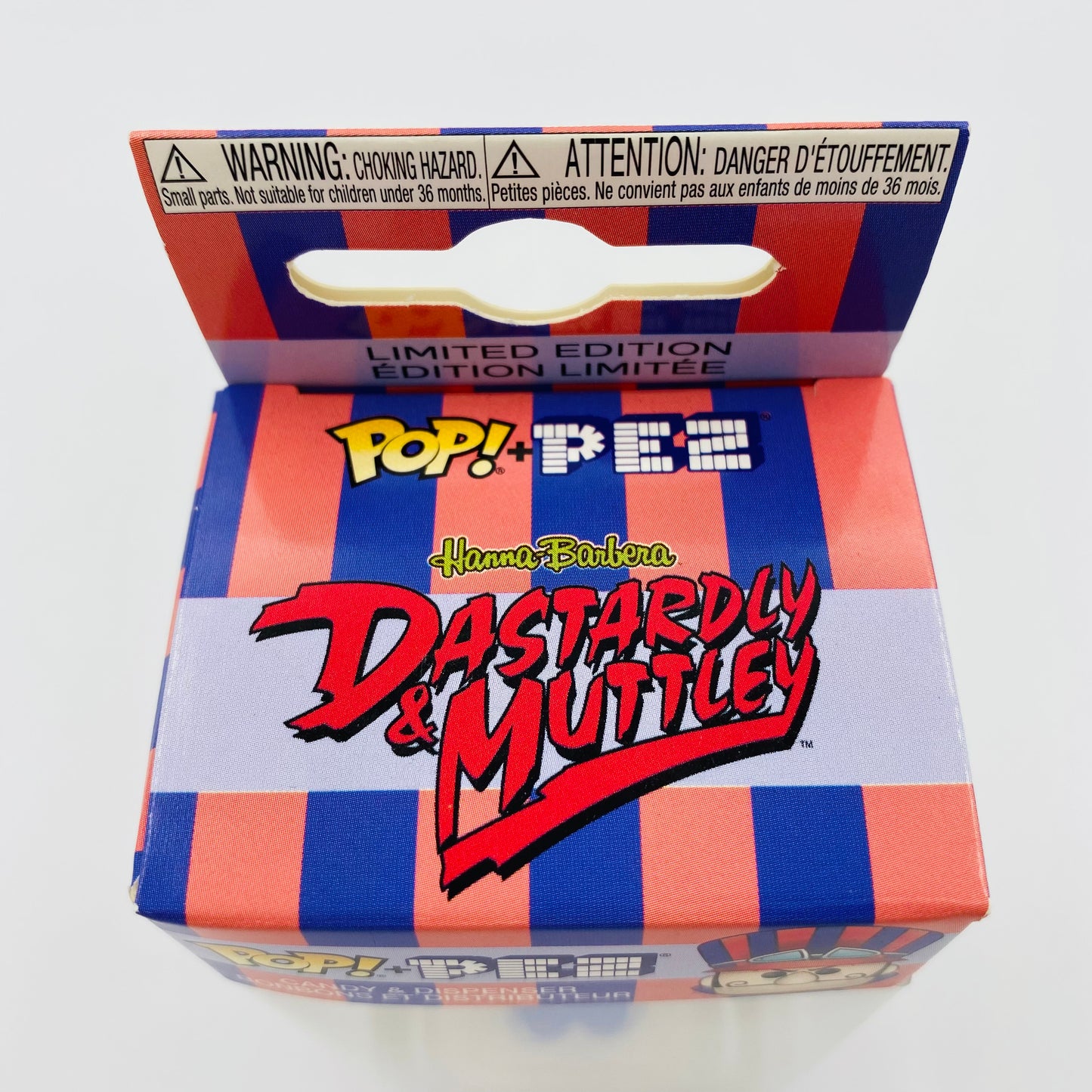 Hanna-Barbera Dick Dastardly Pop! + PEZ dispenser (2019) boxed
