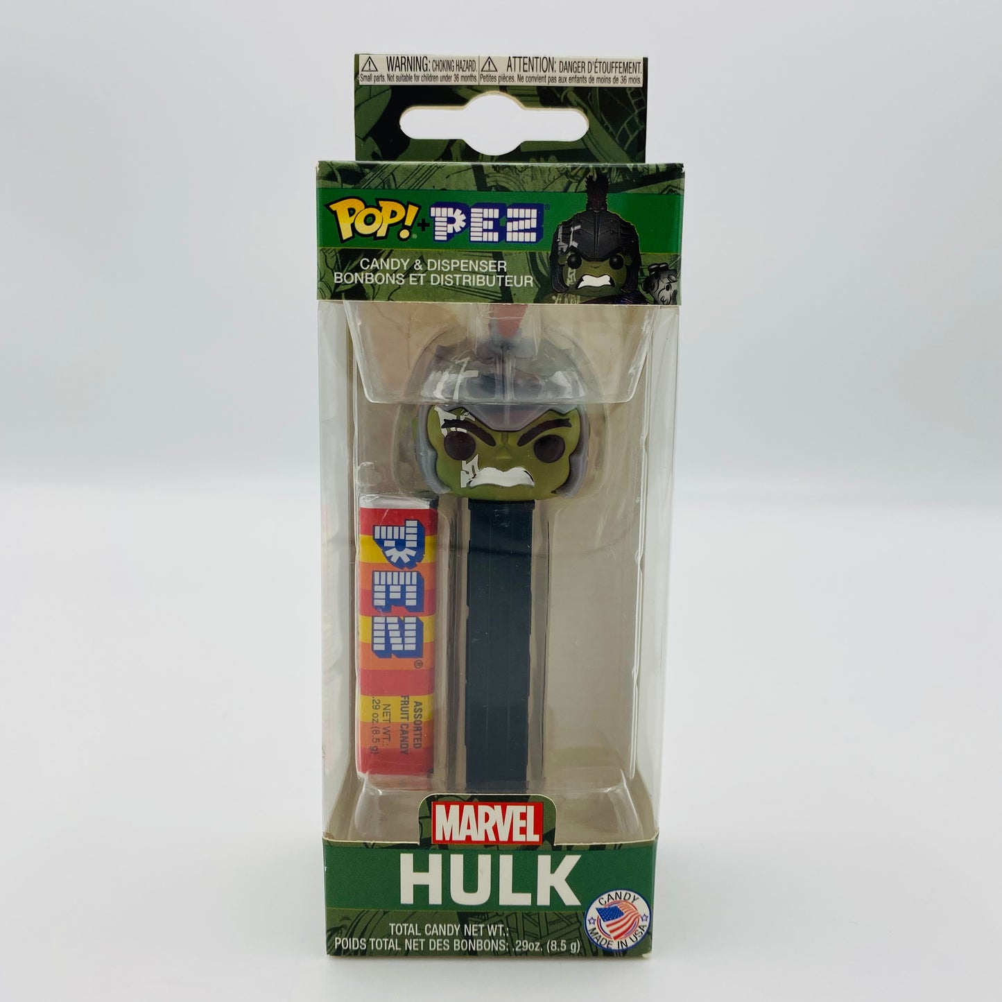 Marvel Hulk Pop! + PEZ dispenser (2018) boxed