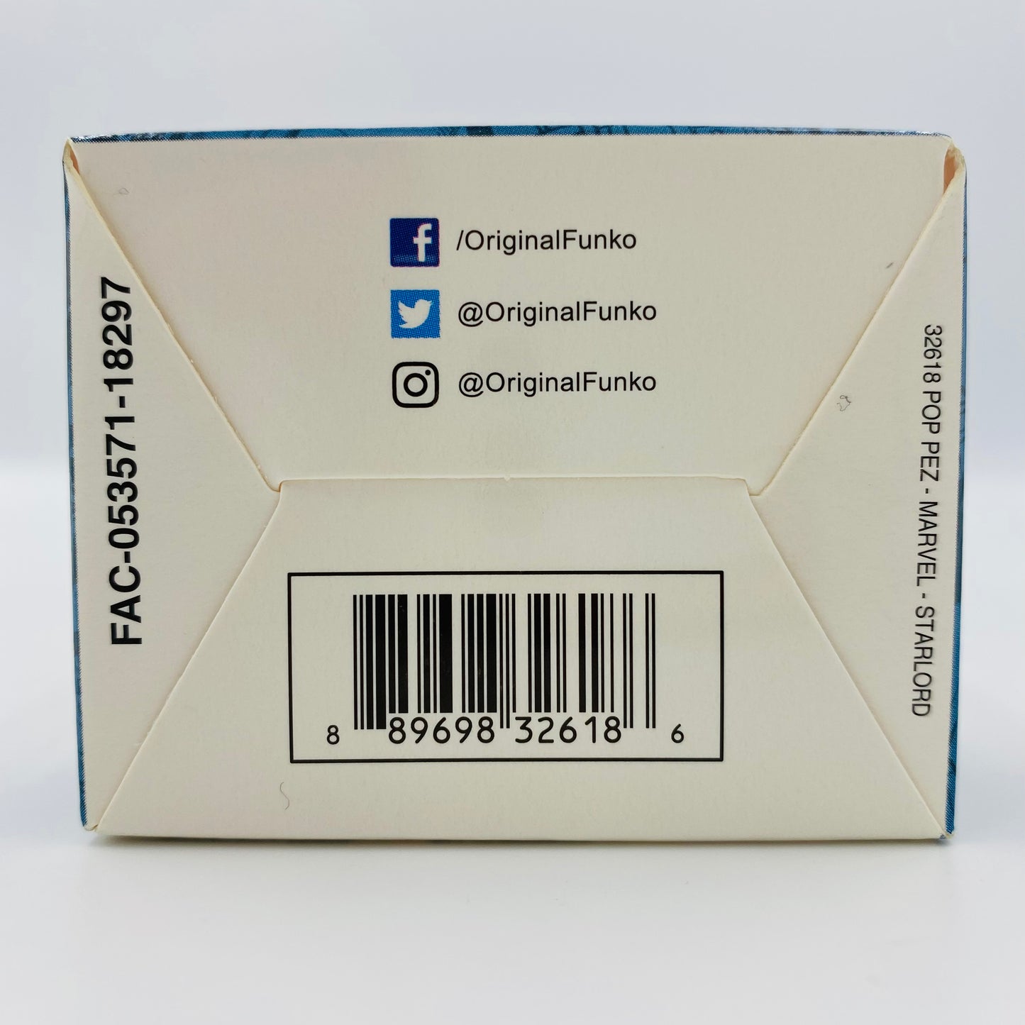 Marvel Guardians of the Galaxy Star-Lord Pop! + PEZ dispenser (2018) boxed