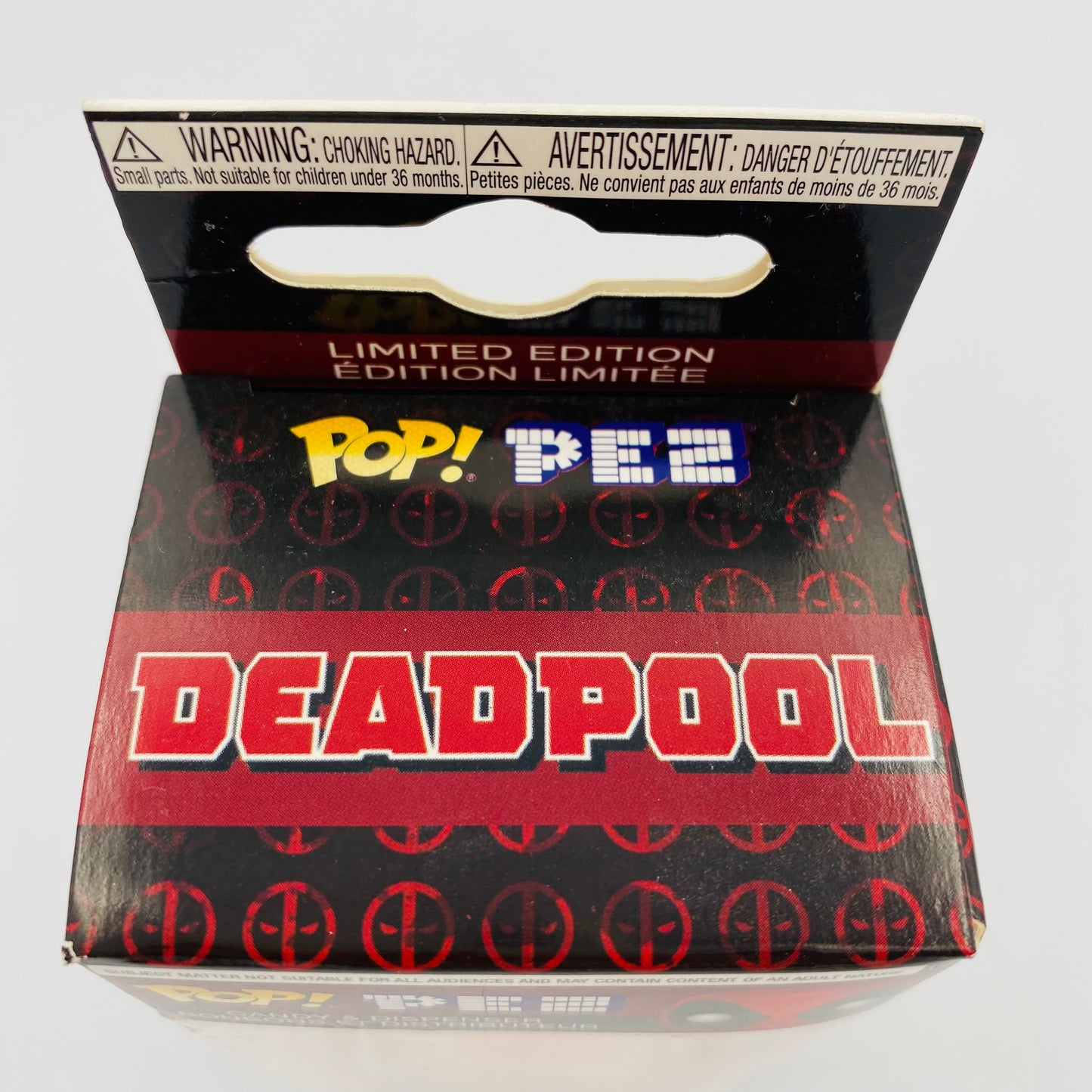 Marvel Deadpool Pop! + PEZ dispenser (2018) boxed