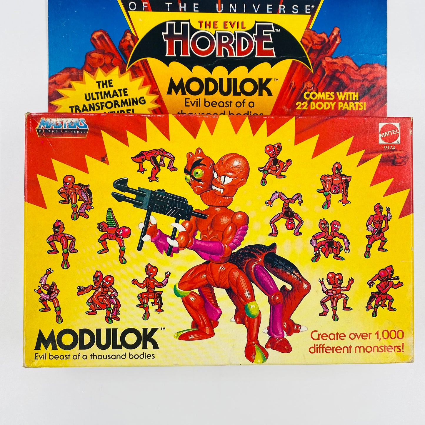 Masters of the Universe Modulok boxed 5.5" action figure (1985) Mattel