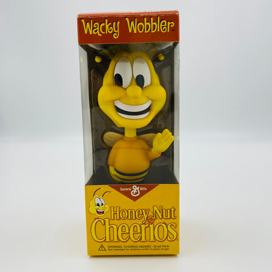 Wacky Wobbler General Mills Honey Nut Cheerios Buzz the Bee boxed 7" bobblehead (2000's) Funko