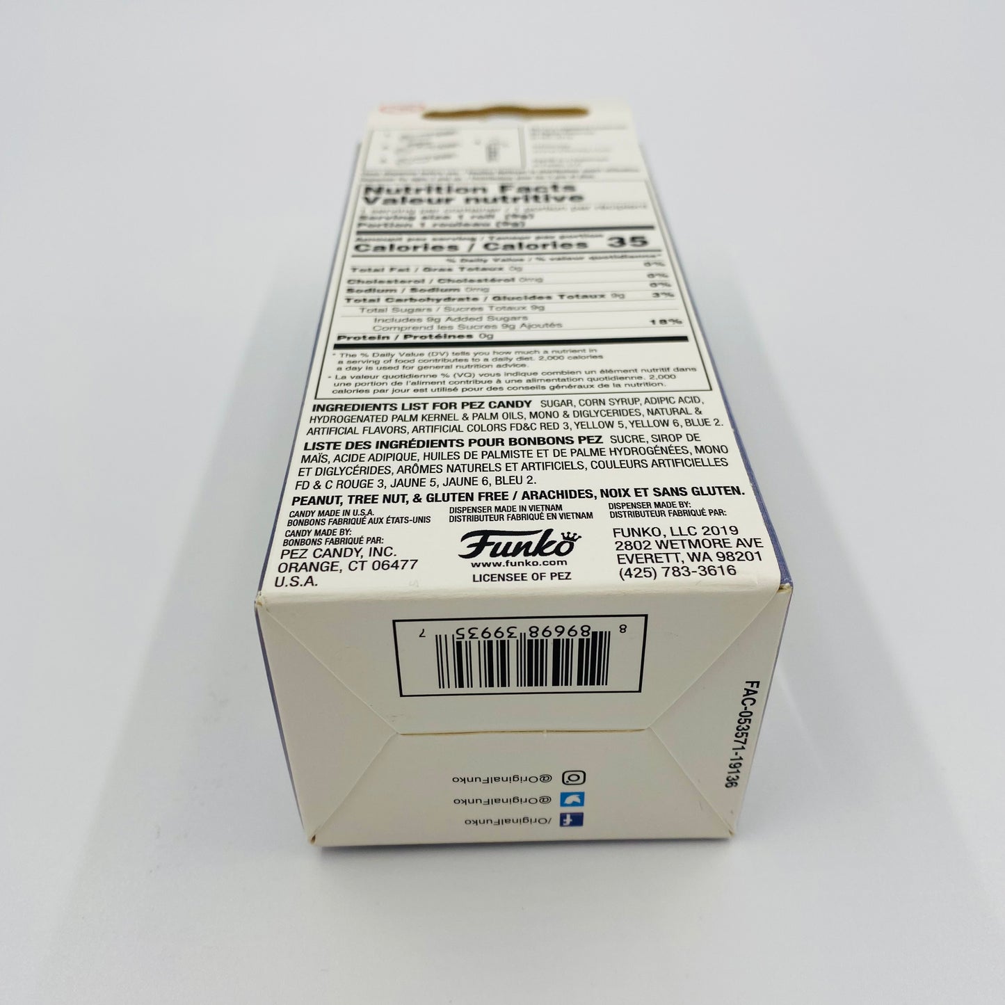 Disney Kingdom Hearts Sora Pop! + PEZ dispenser (2019) boxed