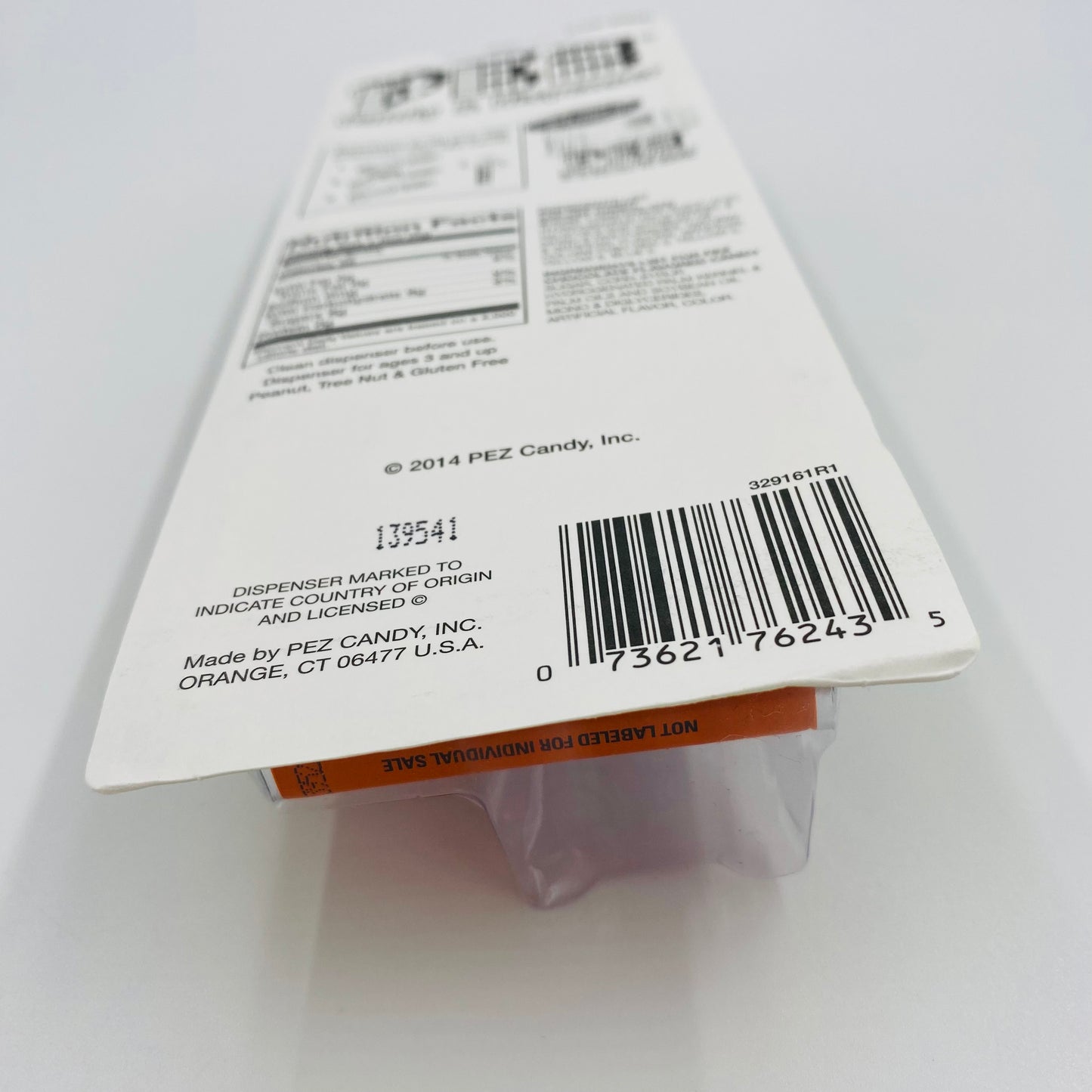 Easter Bunny (white) PEZ dispenser (2014) carded 7.5 Hungary