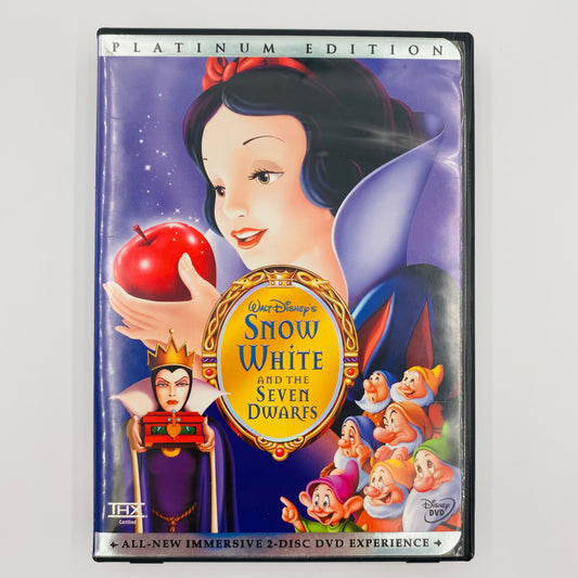 Walt Disney’s Snow White and the Seven Dwarfs Platinum Edition unsealed DVD (2001)