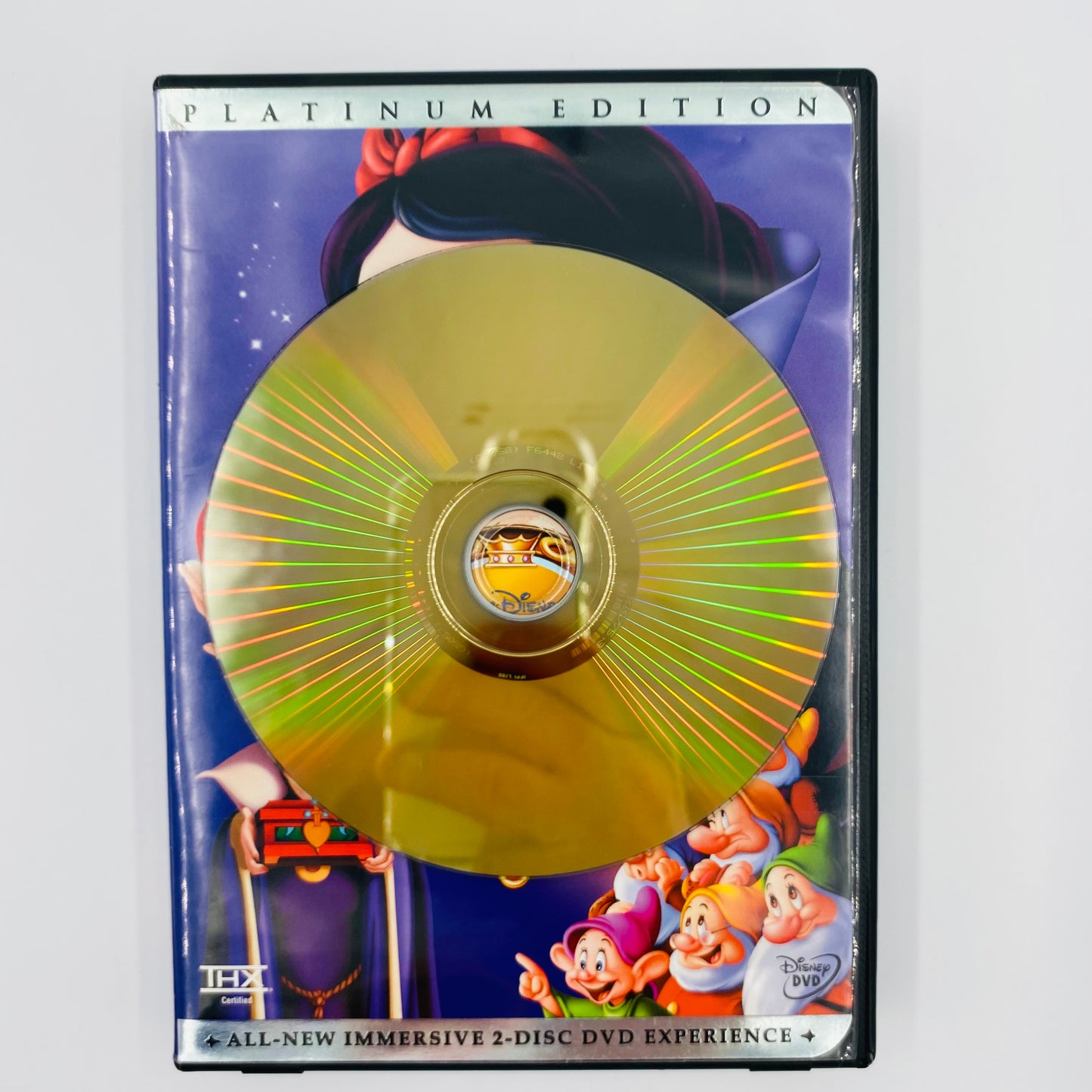 Walt Disney’s Snow White and the Seven Dwarfs Platinum Edition unsealed DVD (2001)