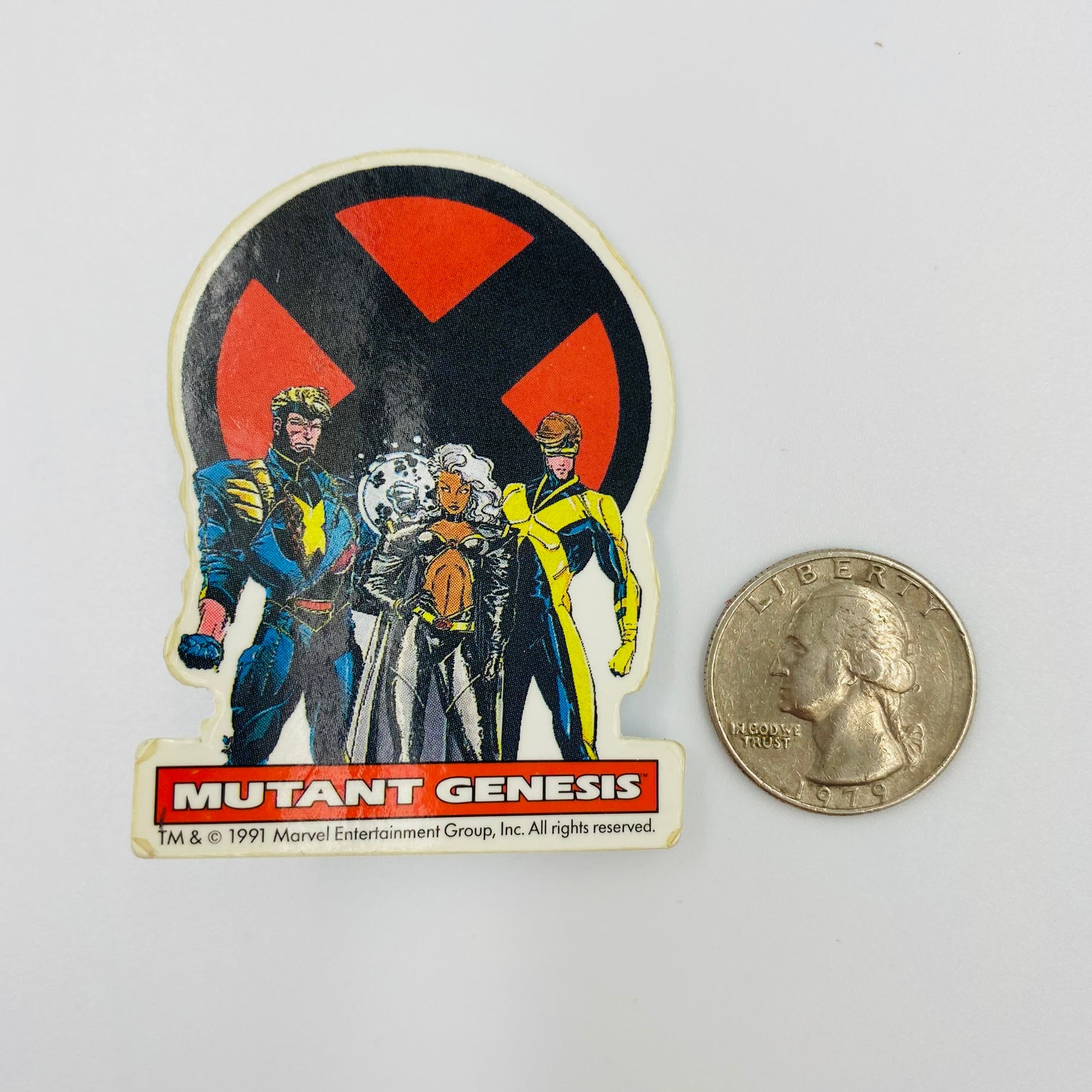 X-Men Mutant Genesis pinback pin (1991)