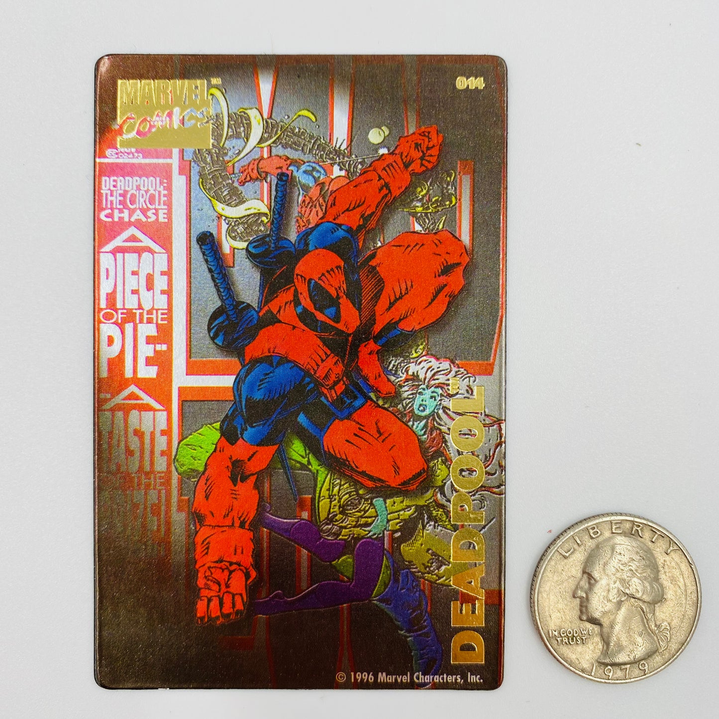 Marvel Comics Super Heroes Magnets Deadpool magnet (1996)