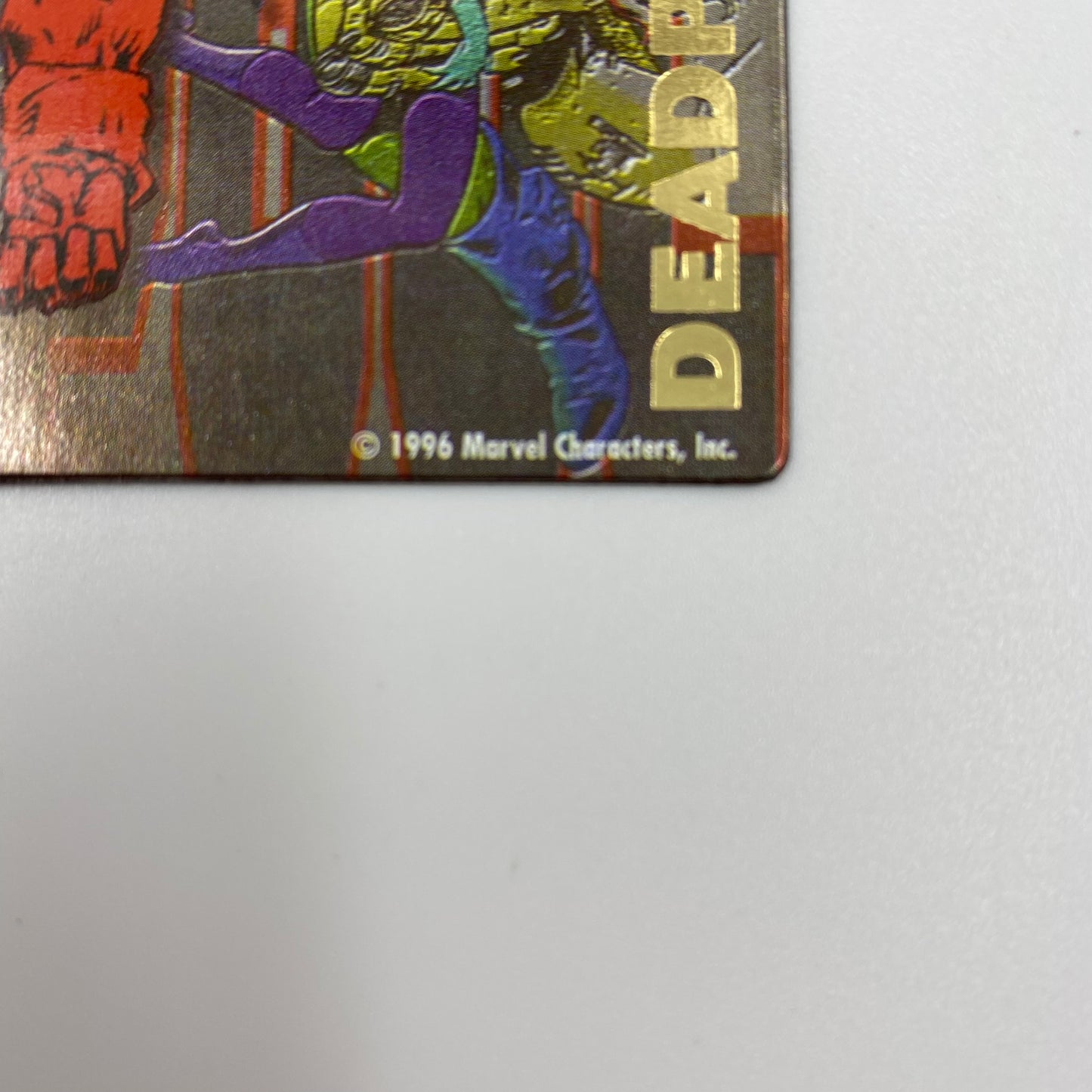 Marvel Comics Super Heroes Magnets Deadpool magnet (1996)