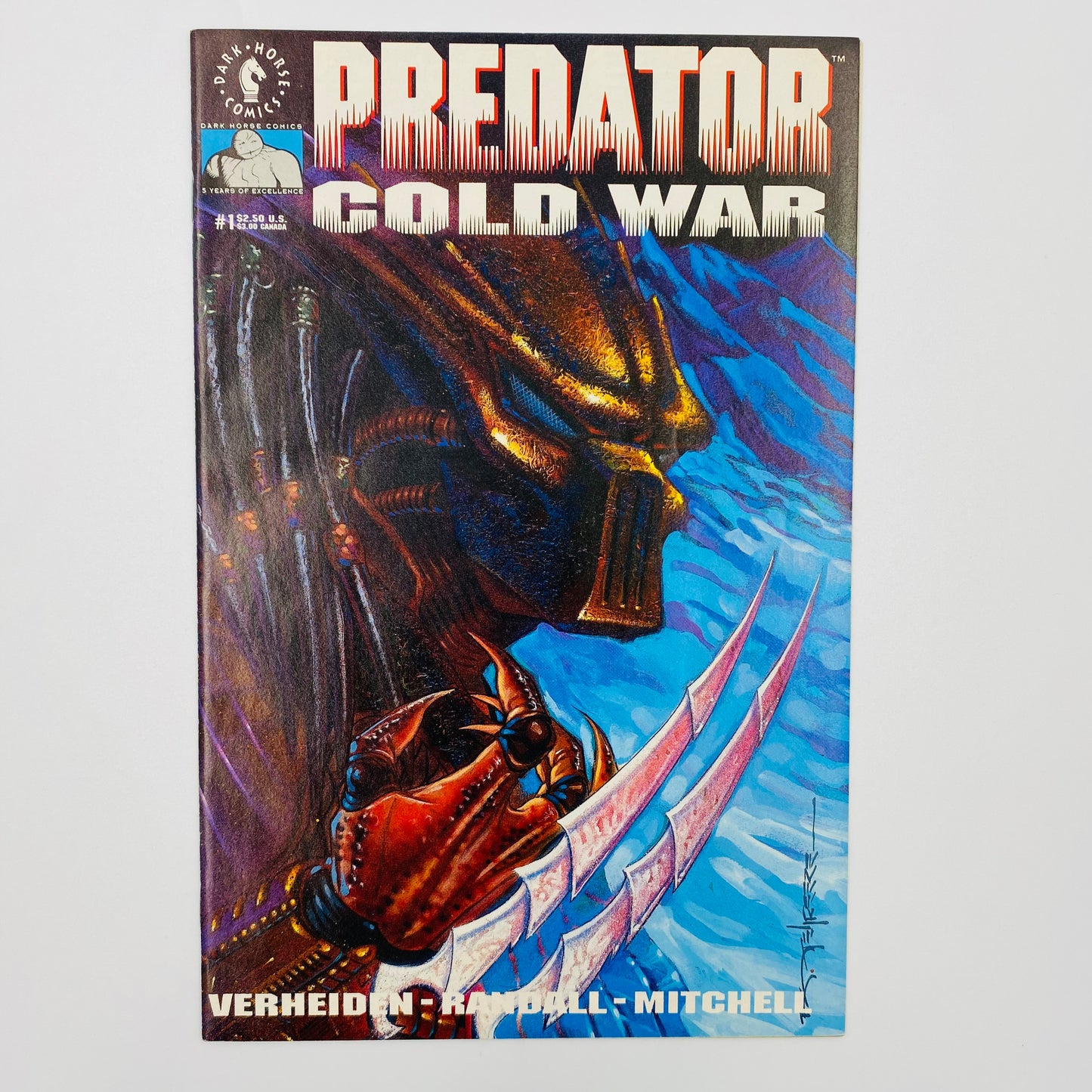 Predator Cold War 1-4 (1991) Dark Horse
