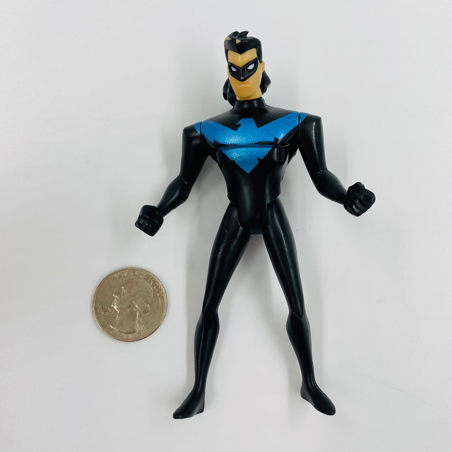 Batman Animated Nightwing loose 5" action figure (2002) Mattel