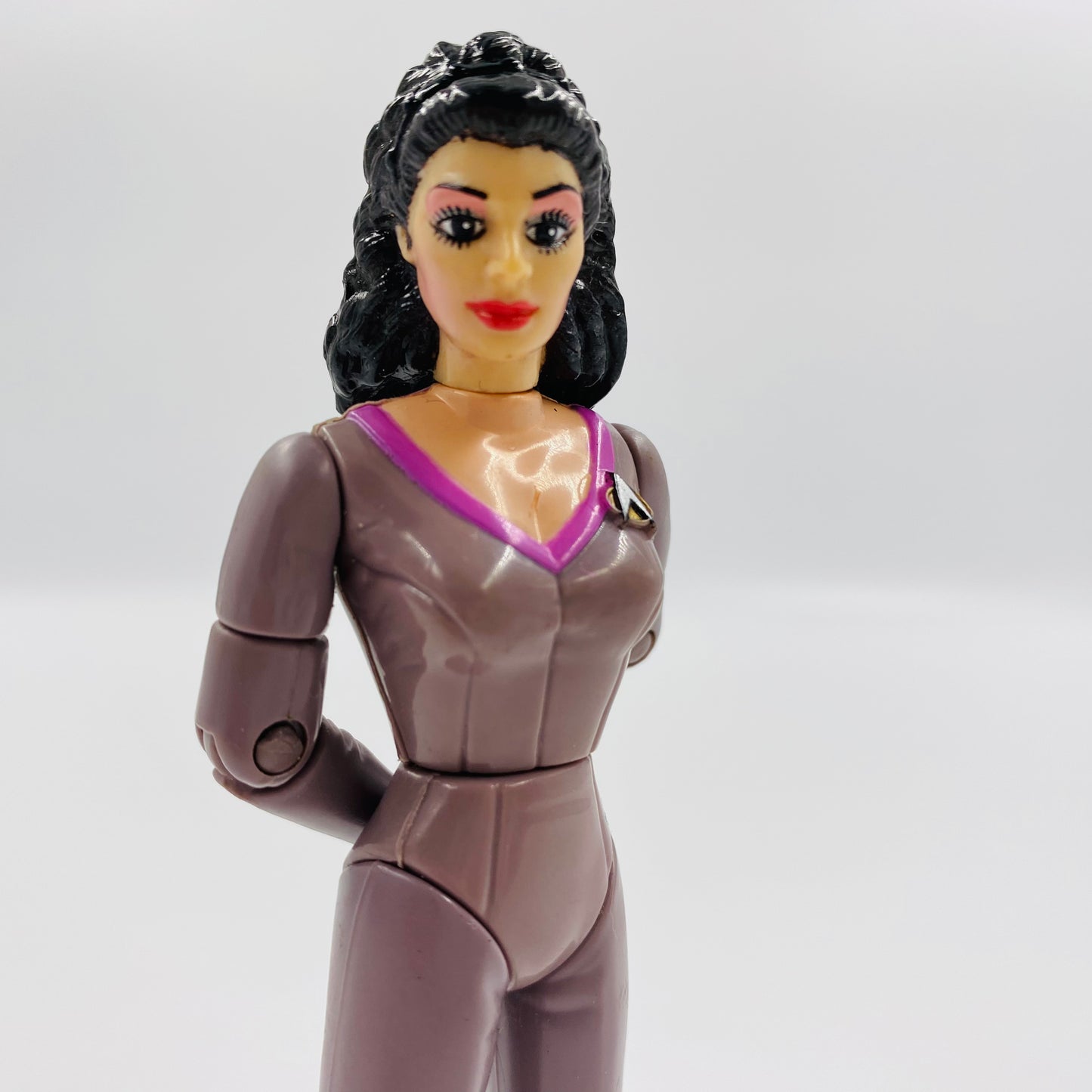 Star Trek The Next Generation Lieutenant Commander Deanna Troi loose 4.5" action figure (1992) Playmates