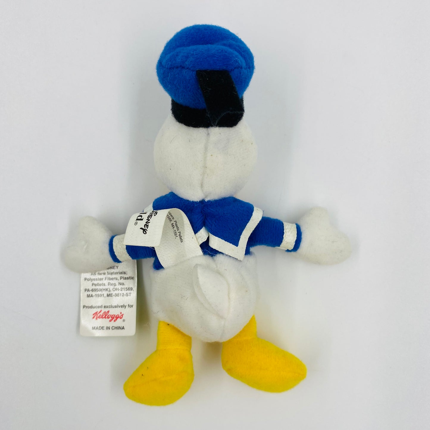 Donald Duck Walt Disney World mini bean (2001) Kelloggs