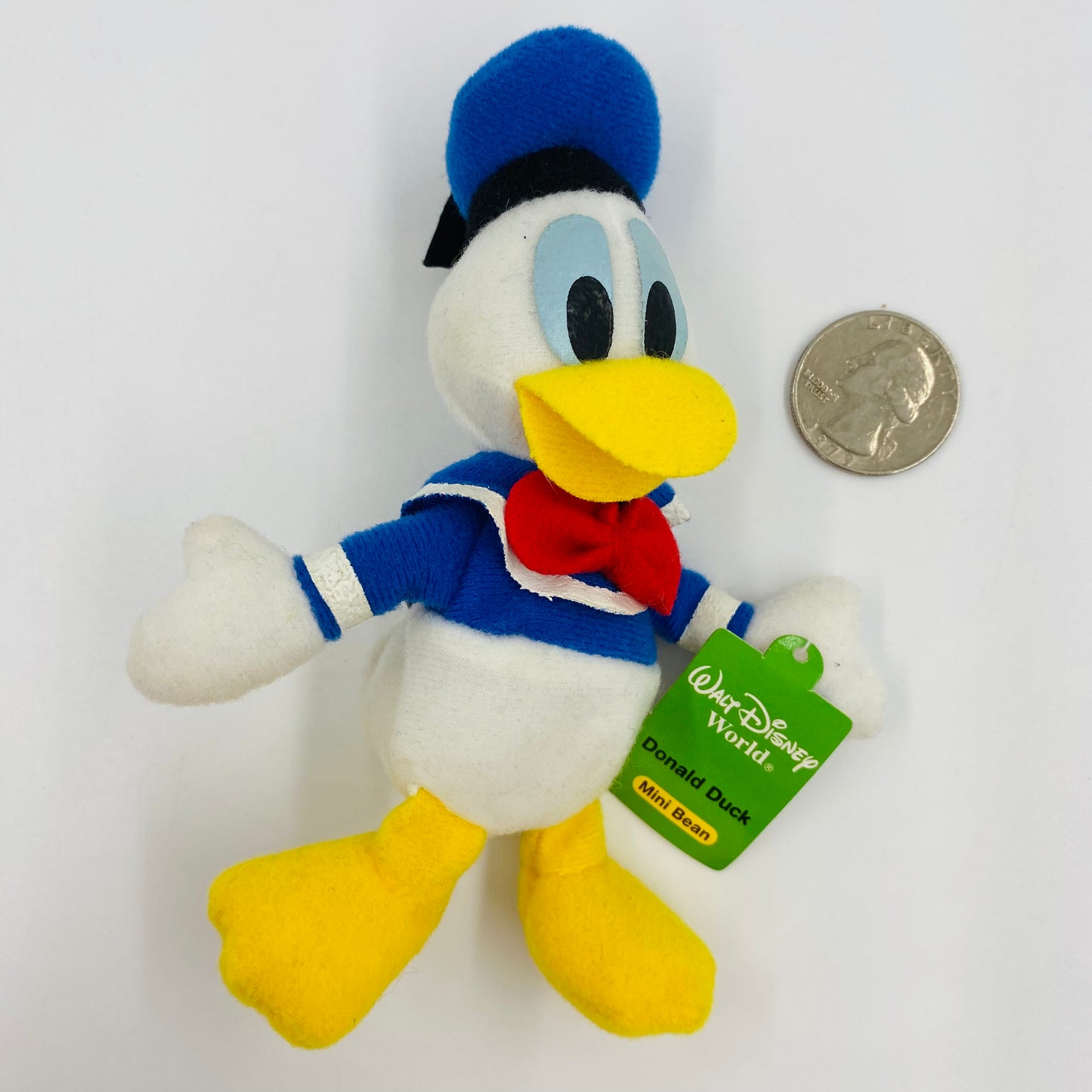 Donald Duck Walt Disney World mini bean (2001) Kelloggs