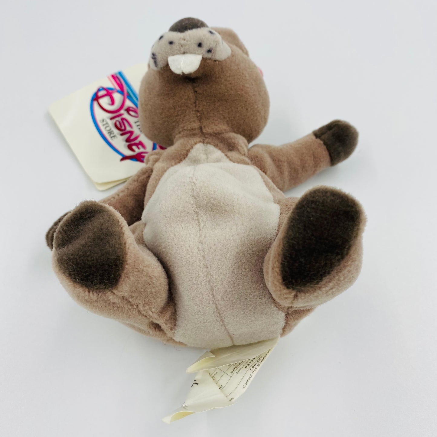 The Disney Store Winnie the Pooh Gopher mini bean bag plush