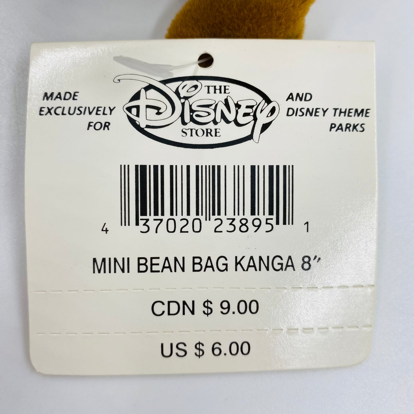 The Disney Store Winnie the Pooh Kanga mini bean bag plush