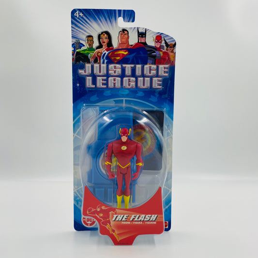 Justice League Flash carded 5" action figure (2002) Mattel